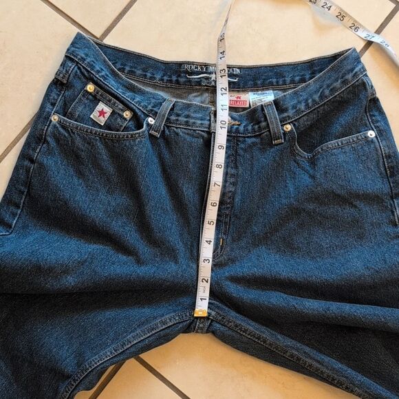 Rockies Relaxed Blue Jeans Western Size 17R - Picture 10 of 10